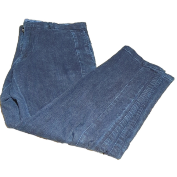 Armani exchange dress pants denim blue.